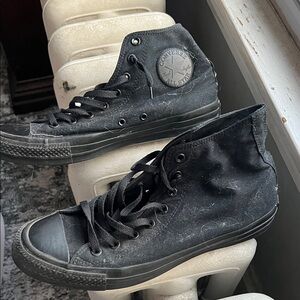 Converse Charcoal High-Top Sneakers